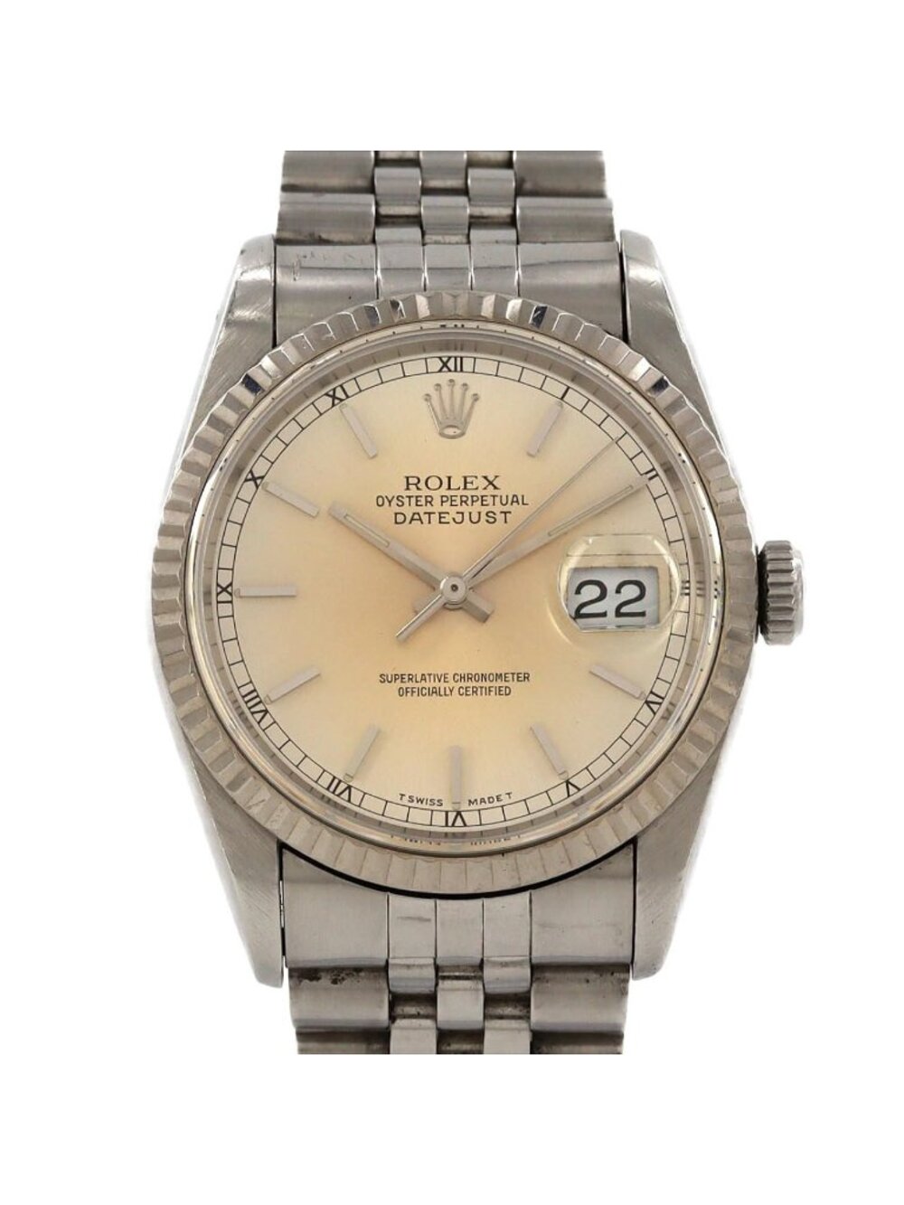 Rolex Datejust Automatic Winding Number Watch